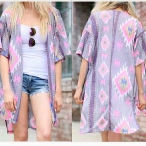 LAST 2* cardigan cute short sleeve pink top